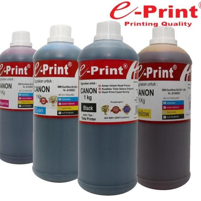 Tinta Printer E-Print Canon 1Kg (1 Set) New Stok