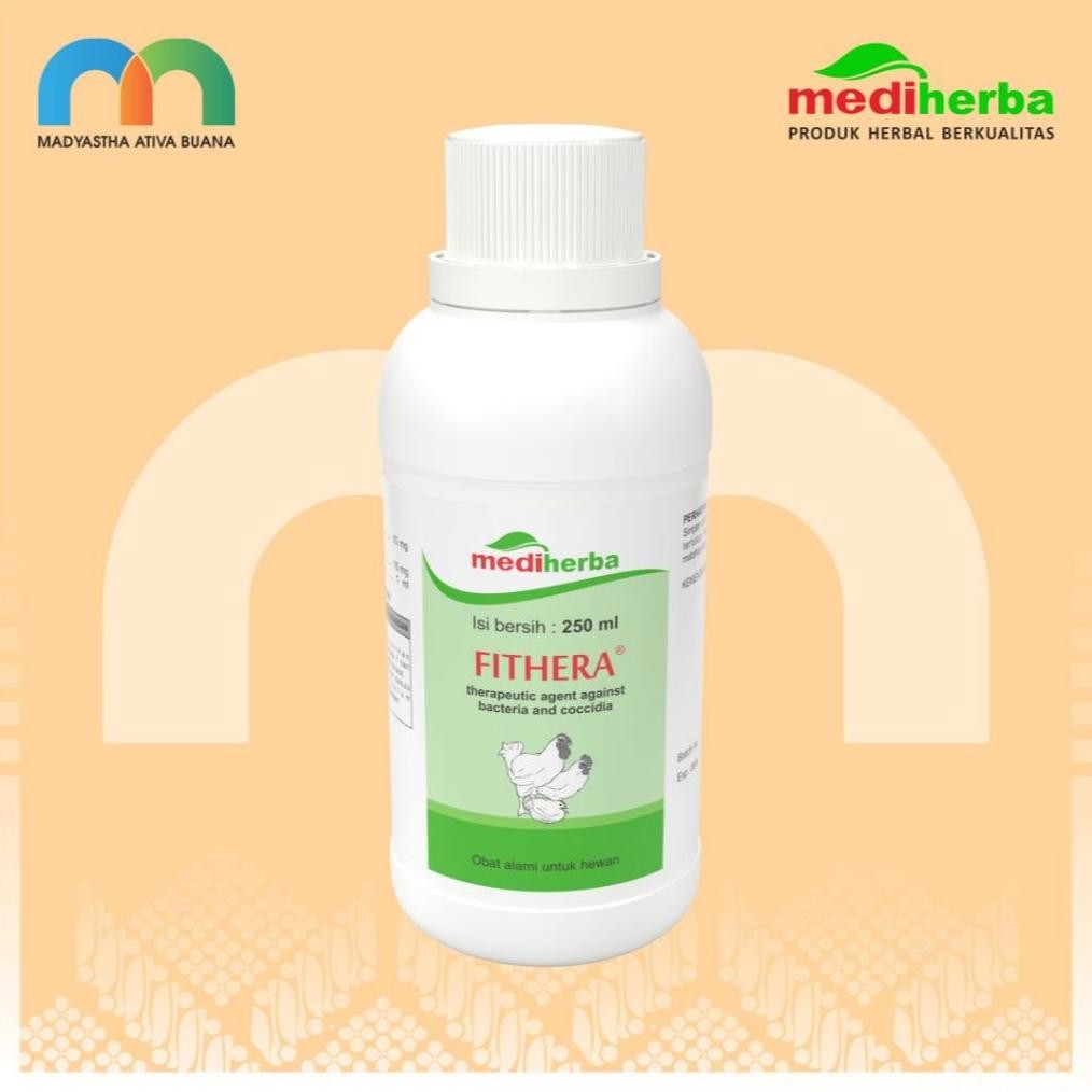 Fithera 250 mL Medio Obat Sistem Pernafasan Ayam DiM