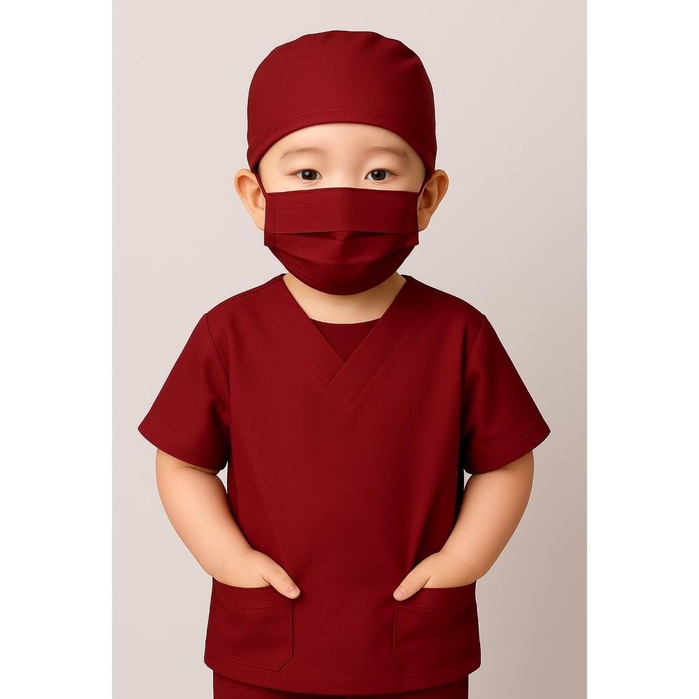 Sragam - Baju Profesi Anak Dokter Bedah Seragam Scrub Dokter Untuk Anak Scrub Kids Sale