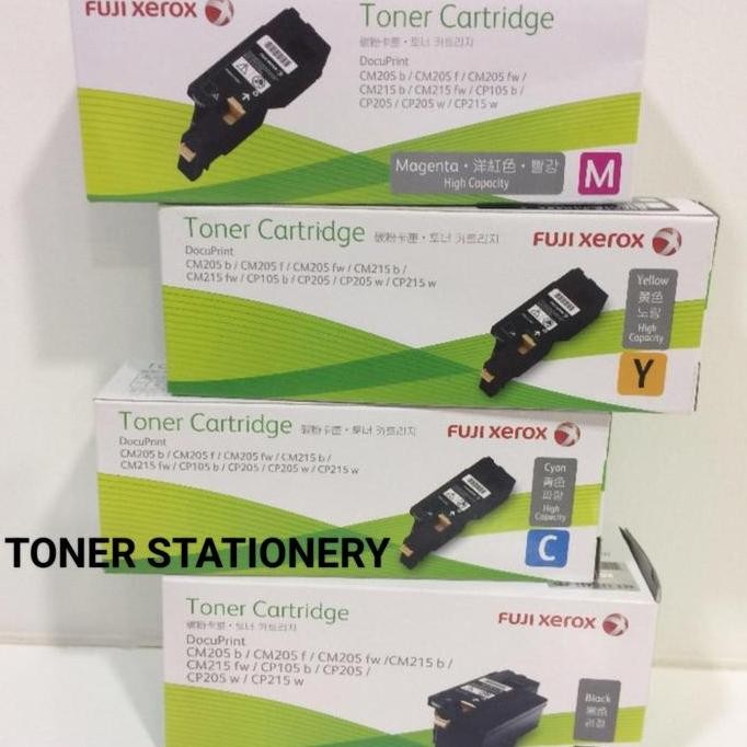 Toner Fuji Xerox Cm205B/Cm205F/Cm205Fw/Cm215B/Cm215Fw/Cp205W/Cp215W New Stok