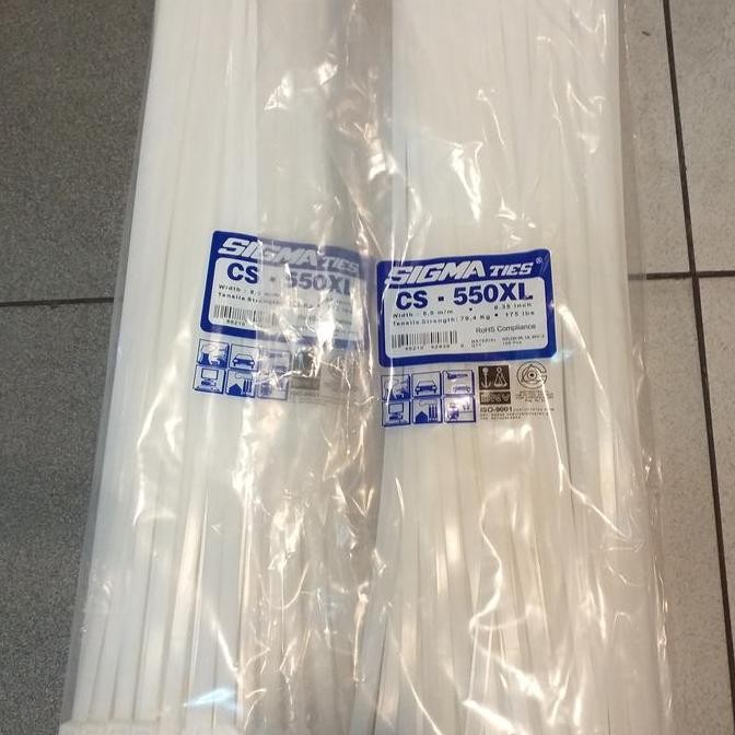 

NEW kabel Ties SIGMA CS 550XL PUTIH