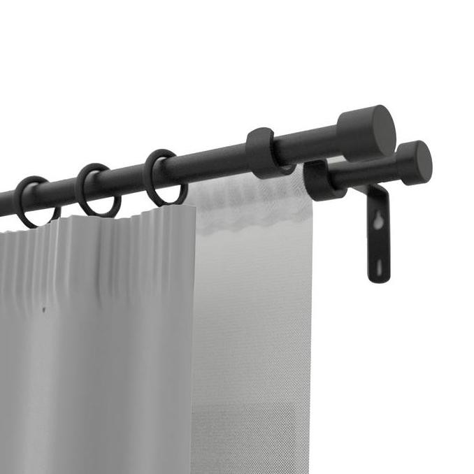 INFORMA - INFORMA 130-250 CM REL GORDEN DOUBLE STUD - HITAM