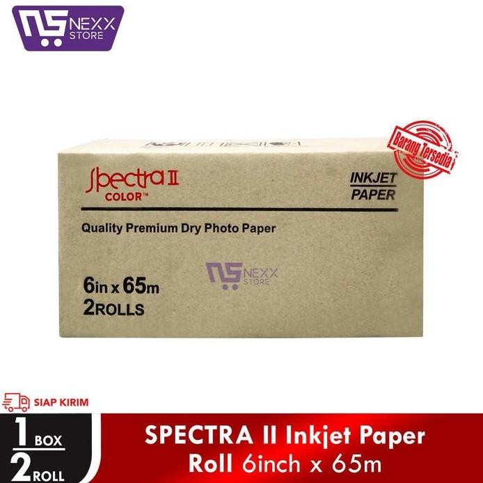 

new !!! SPECTRA II Inkjet Paper ROLL - 6 in x 65M