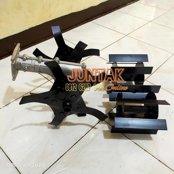 Weeder Cakar Penggembur Tanah da Pisau Penyiang Gulma|Mini Tiller Head