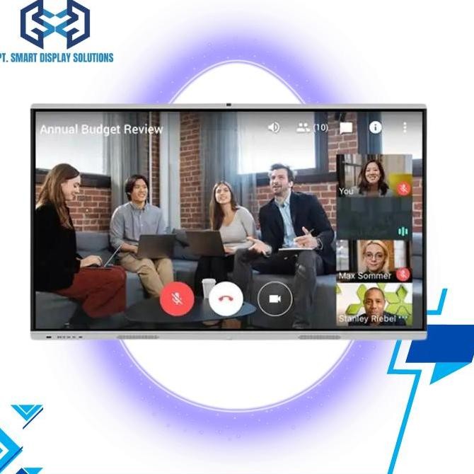 

Interactive Whiteboard 65 Inchi Kantor Sekolah Meeting Room Dual OS