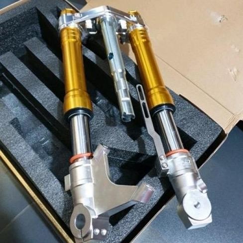 new Upside down mx king shock depan usd mx150 Lc150 delkevic original murah