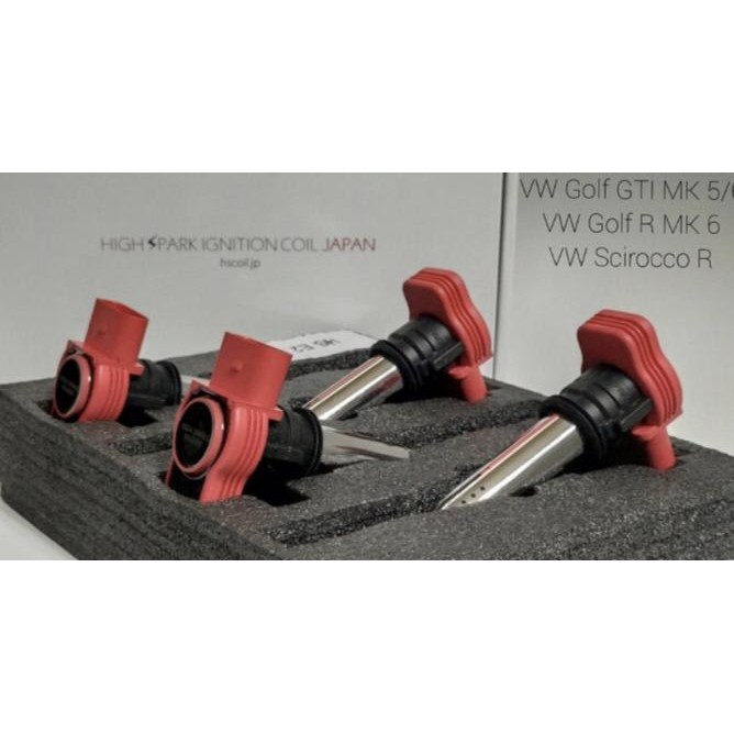 Hs Coil High Spark Ignition Coil Original Japan Vw Gti Mk5/6 Scirocco