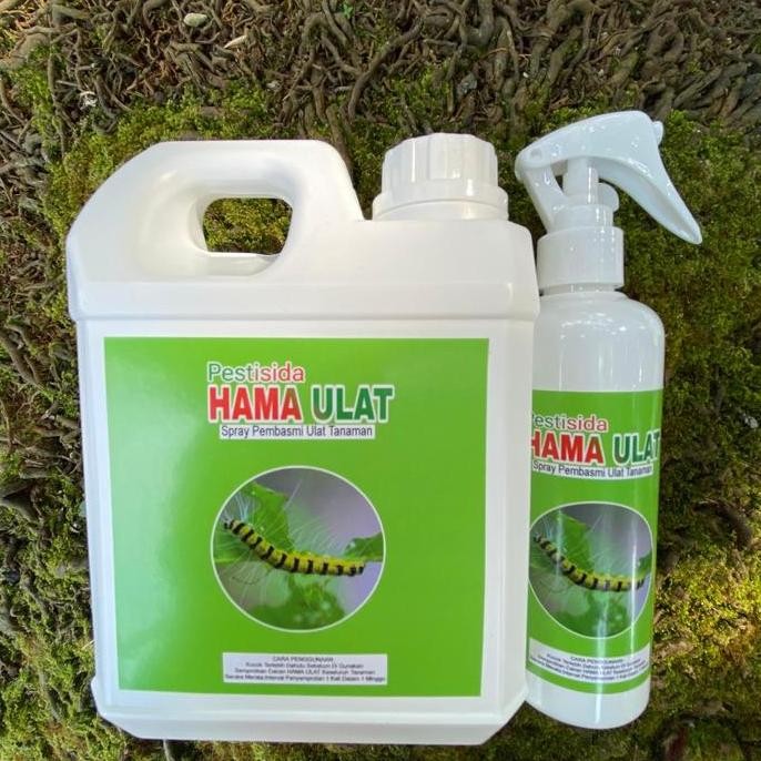 PESTISIDA Spray Pembasmi Hama Ulat Tanaman | Ulat Bulu | 1 LITER+250ML