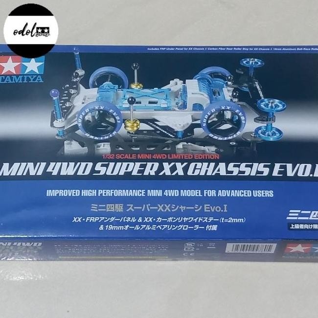 Kit Evo 1 Super Xx Chasis Improved High Performance Original Tamiya New Stok