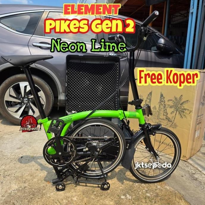 TERLARIS - Sepeda Lipat Element Pikes Gen 2 Nature