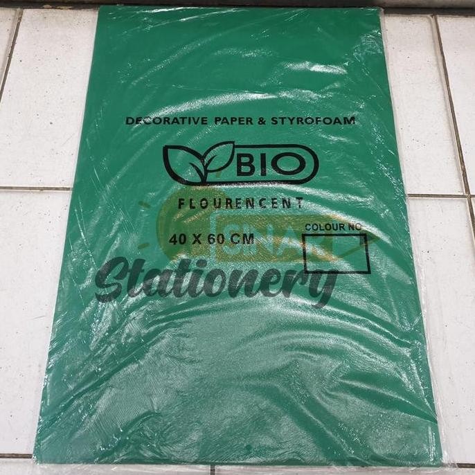 new  Asturo bio hijau tua 1pak isi 50pc