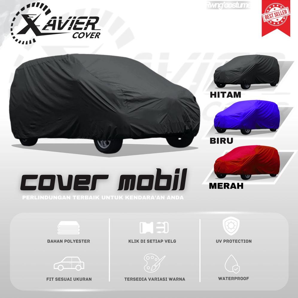 Terlaris Cover Mobil / Sarung Mobil Indoor / Outdoor 1 (Satu) Warna, New Avanza, New Xenia, Rush, Xp