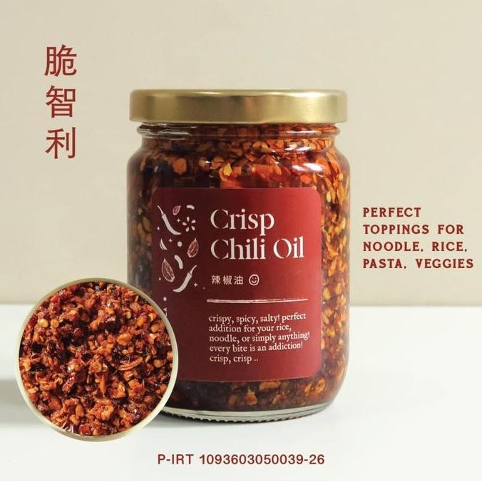 

Crisp Chili Oil - Crunchy and Crispy Chilli Oil by Millimala