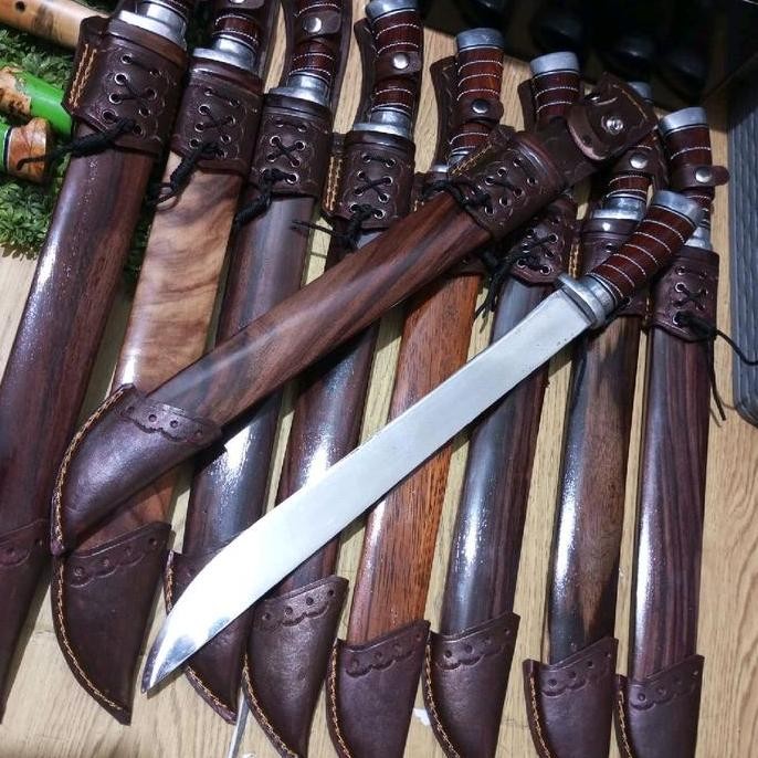Golok Sembelih Baja HSS Natural