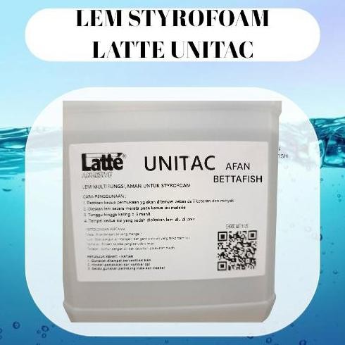 

new !!! Lem Styrofoam Gabus Latte Unitec 1 Liter