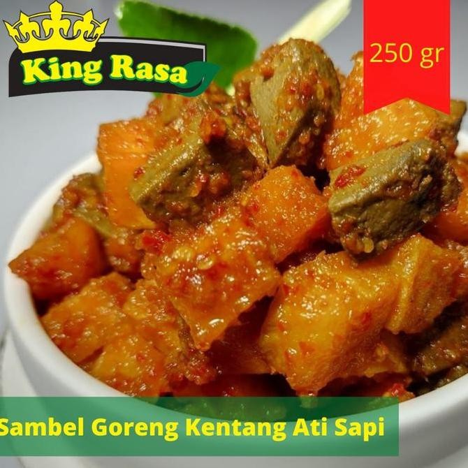 

Sambal Goreng Ati Sambal Goreng Kentang Ati 250 gr Frozen