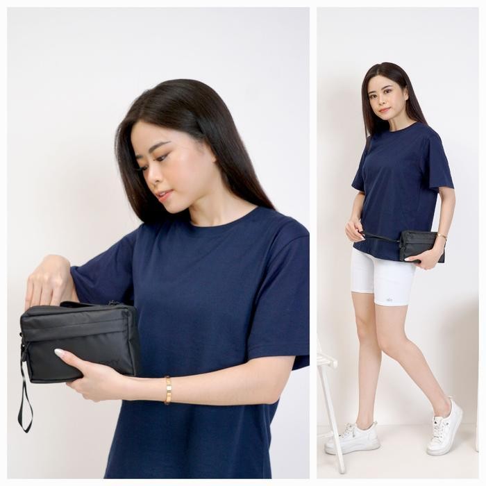 TS CUSTOM ARMY Pouch bag pria waterproof hand bag clutch dompet tas kecil