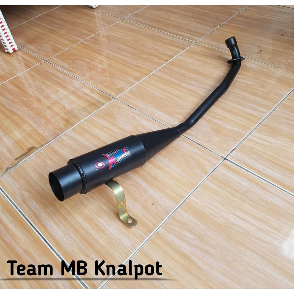 RPM KNALPOT RACING VEGA ZR-VEGA R MBR TOPI BLACK