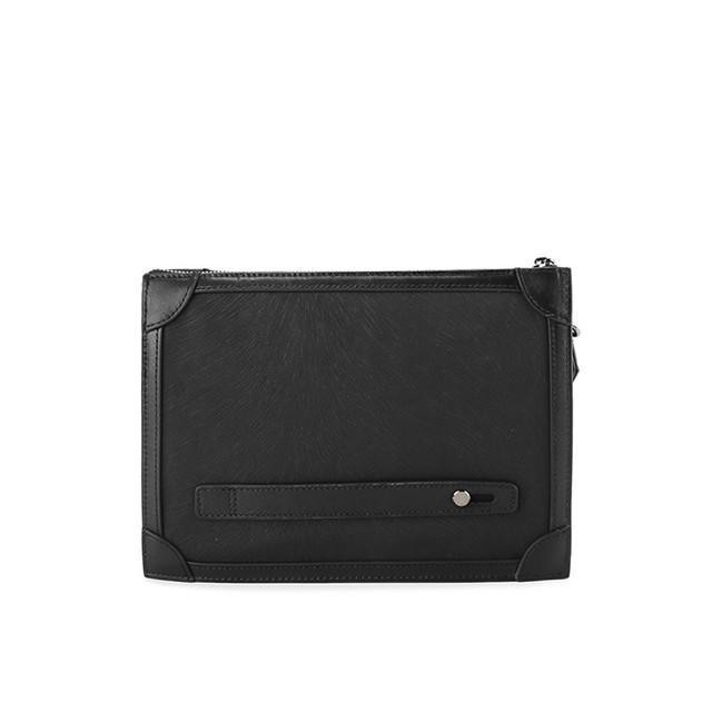 TS Hush Puppies Clutch Pria Manrico Clutch/Messenger Bag Black