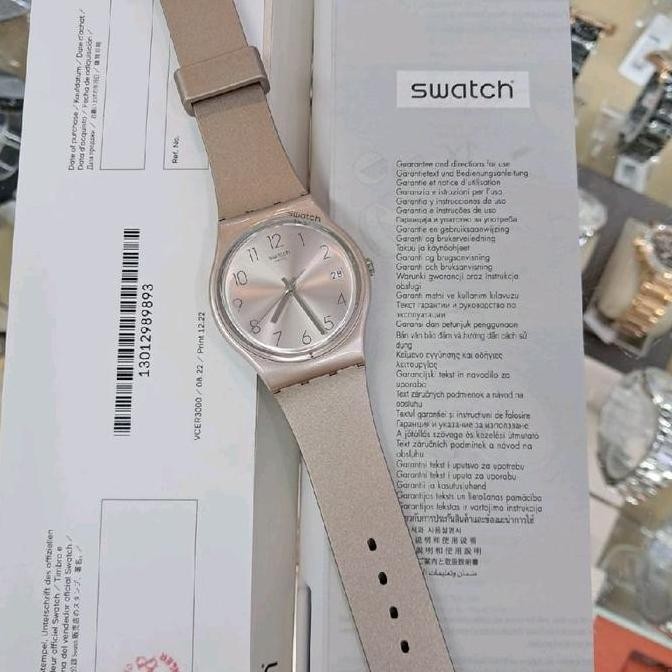 JAM TANGAN WANITA SWATCH ORIGINAL GP403 JAM SWATCH WANITAGP 403 PINKBAYA JAM WANITA NG