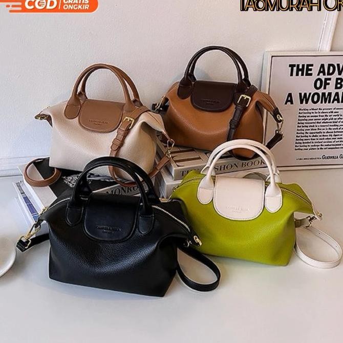 Tas Selempang Mini Kulit Premium Wanita Top Handle Hand Bag Import Ori