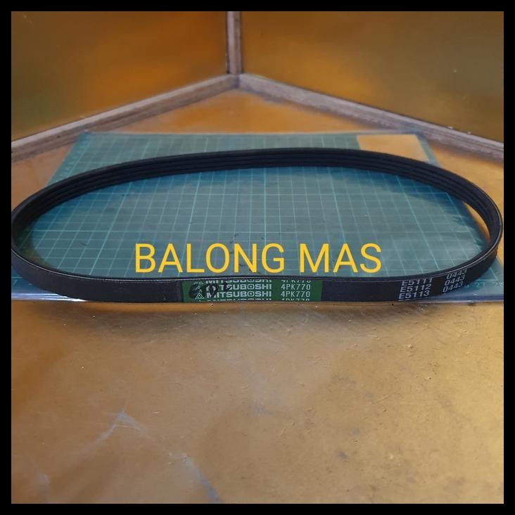 HOT DEAL FAN V BELT 4PK770 MITSUBOSHI 