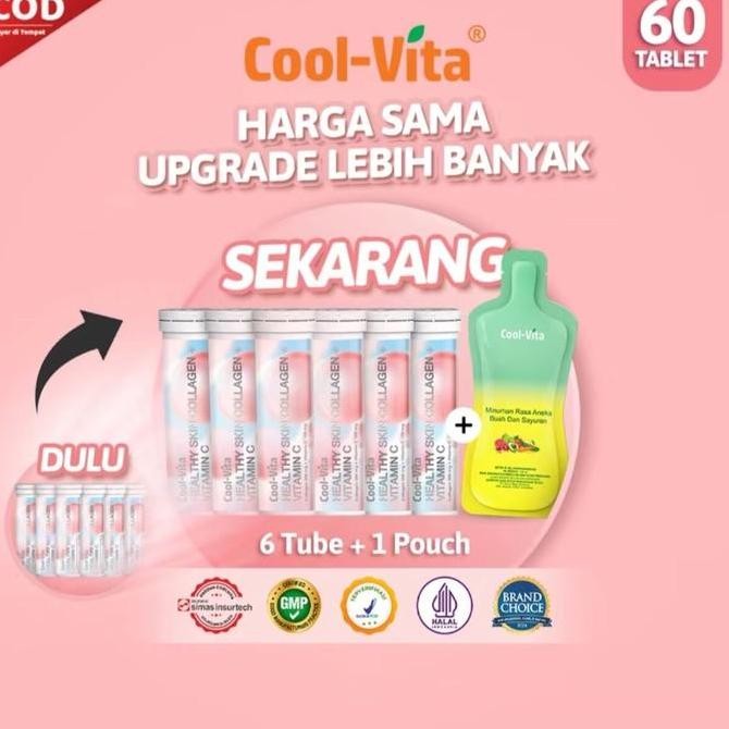 

[60 tblet +1 pch] 3 Botol Jumbo + 1 POUCH MINUMAN RASA BUAH DAN SAYURAN