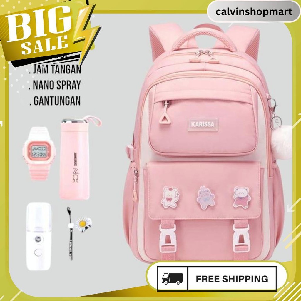 Aysh Jepang - Tas Ransel Sekolah Motif Jepang Korea K-Pop - Ransel Sekolah Wanita Anak Sd Smp Termur