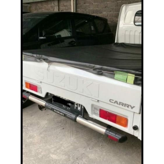 Terlaris Bumper Pengaman Belakang Stainless Bulat All New Carry/Cary Baru 2019 2020 2021 2022 2023 P