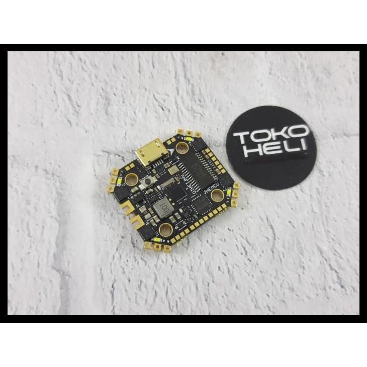 TERBARU JHEMCU GHF13 AIO F4 OSD 13A 4IN1 2-4S 16X16MM FC ESC FLIGHT CONTROLLER
