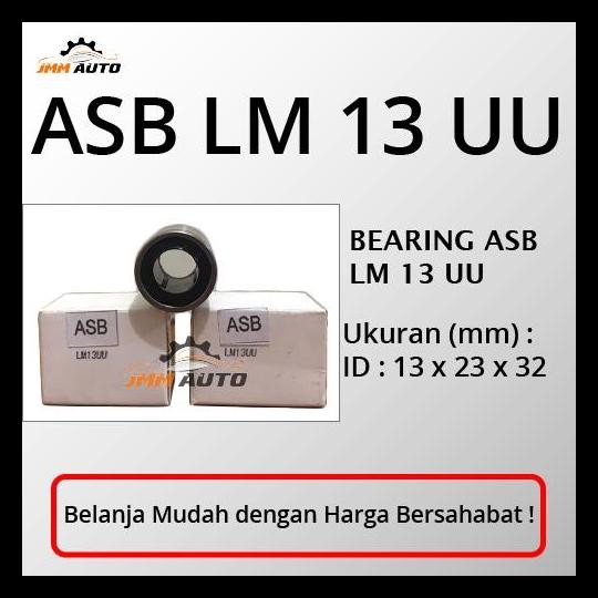 BEST DEAL BEARING ASB LM 13UU LINEAR BEARING / LM13UU LINEAR BUSHING ASB BUSHING 