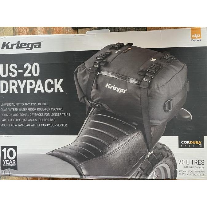 TERBARU - Kriega US 20 Touring bag Tail bag
