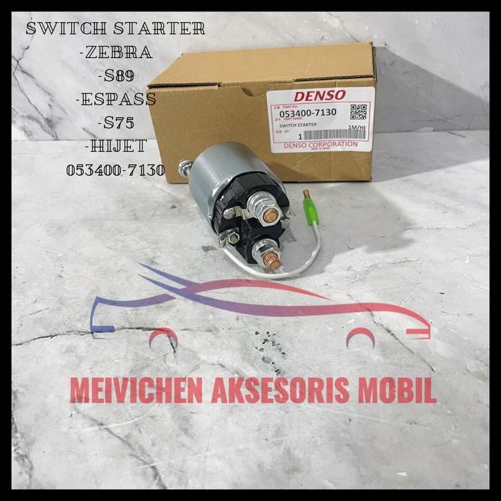 HOT DEAL SWITCH STATER STARTER SOLENOID MOBIL ZEBRA S89 HIJET S75 ESPASS DENSO OEM BERGARANSI 