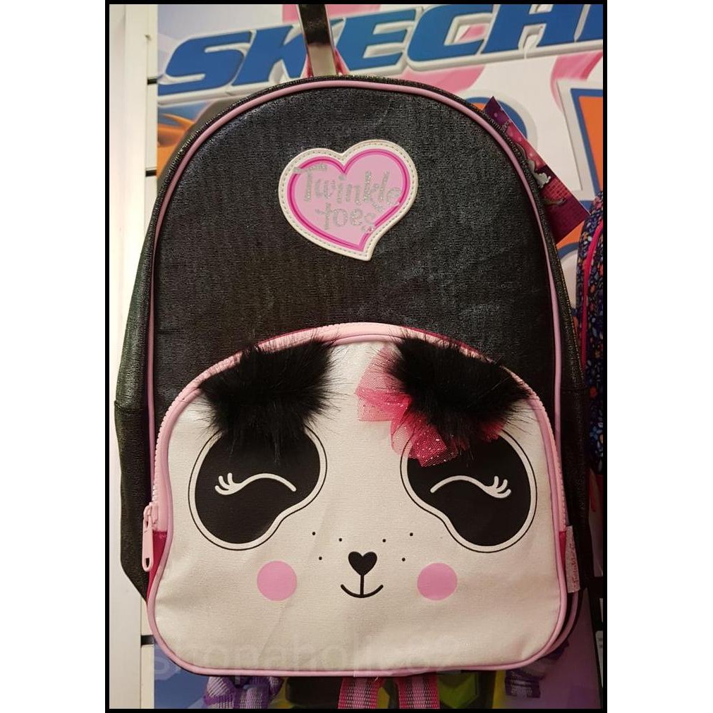 Tas Ransel Backpack Skechers ORIginal Panda Black