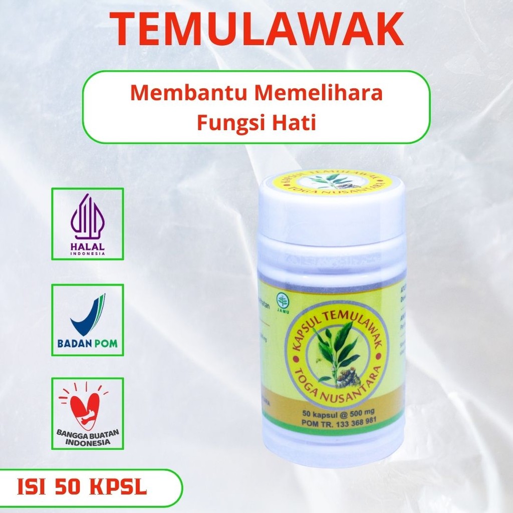 

KAPSUL TEMULAWAK / meringankan gangguan lambung