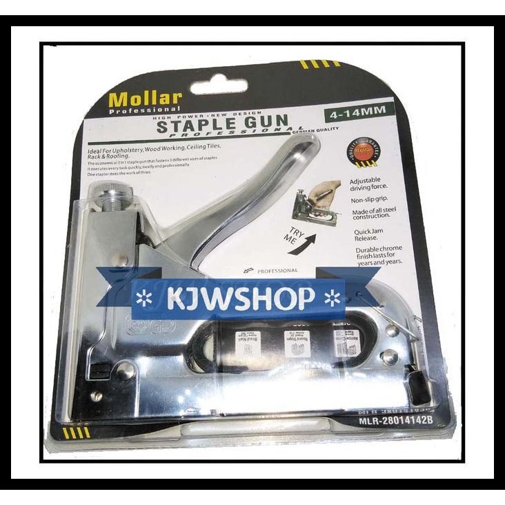 

TERMURAH STAPLES GUN TACKER 4-14MM 3IN1 3 IN 1 MURAH !!