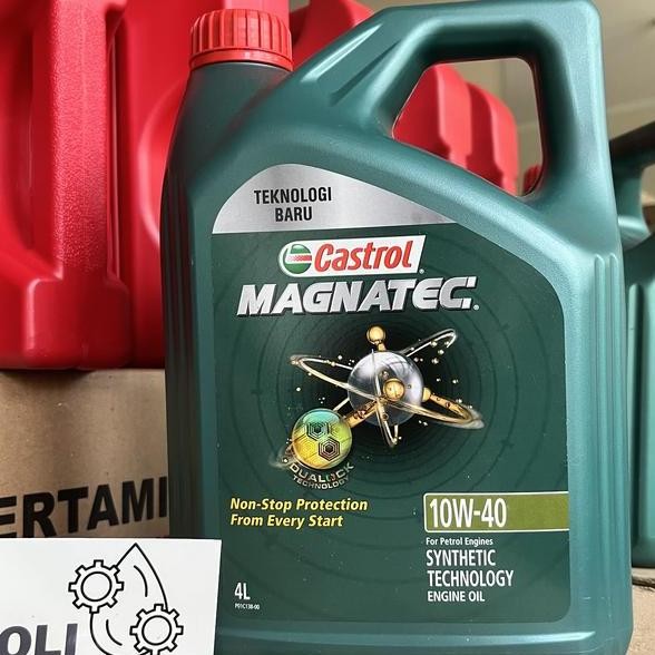 Castrol Magnatec Sae 10W40 4L Engine Oil Oli Mobil