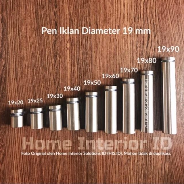 

Pen Iklan 19 X 25 Mm - Baut Akrilik - Pen Reklame Berkualitas
