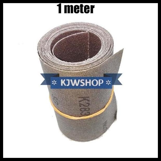 DISKON AMPLAS KERTAS GOSOK NORTON NO 60 100 120 150 KERTAS GOSOK ROL METERAN NO 0 1 1.5 2.5 NORTON A