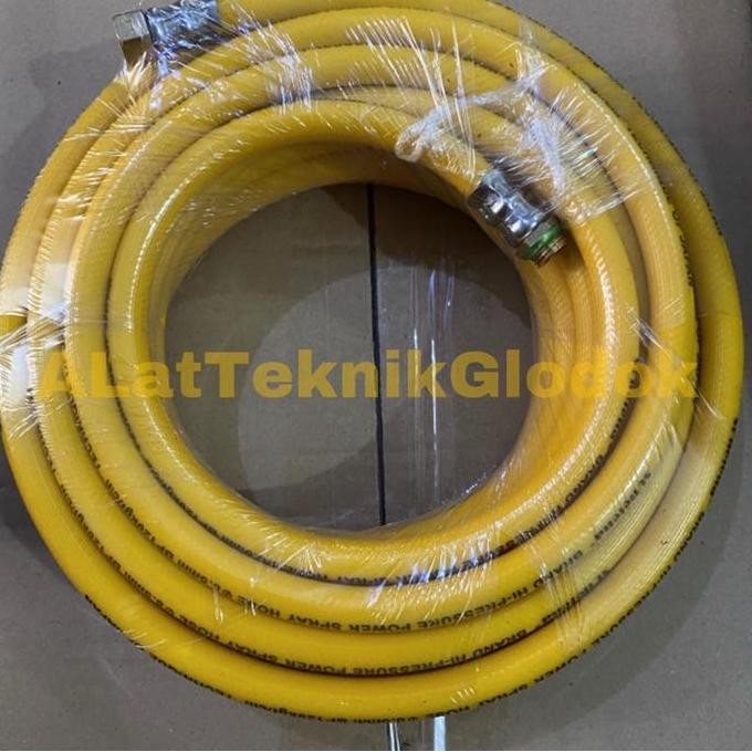 baru selang steam cuci motor mobil ac kyodo/sancin/kyowa 10 meter kuat