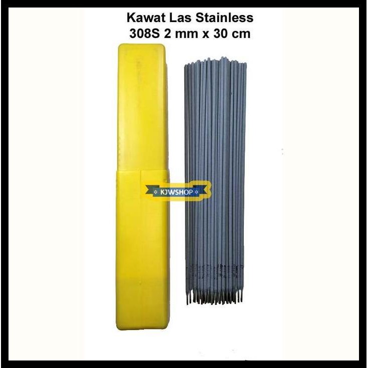 TERMURAH KAWAT LAS STAINLESS STEEL WELD 2.0 MM X 300 MM KAWAT LAS STAINLESS 2MM KAWAT LAS 2 MM STAIN