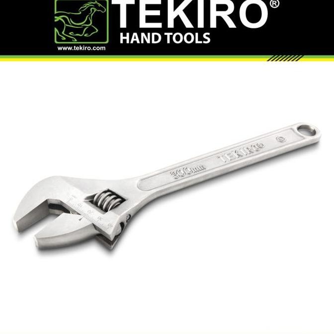 New Tekiro Adjustable Wrench Kunci Inggris 6 8 10 12 Inch - Kunci Pas Serbaguna Original