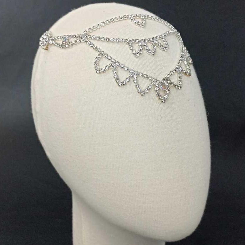 Jy-56 Jodha Headpiece - Hiasan Kening Hijab - Aksesoris Wisuda / Bridesmaids Mayoret