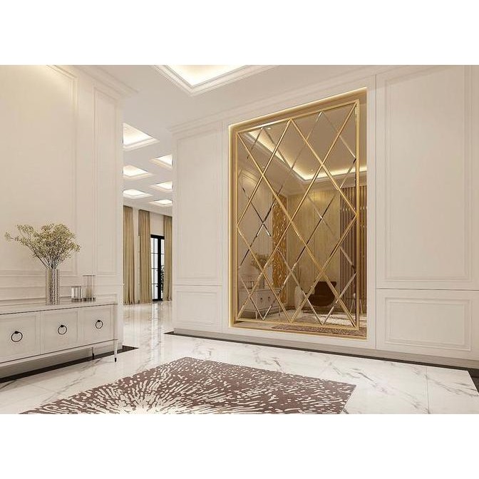 Moulding Panel Dinding Duco Classic Dan Kaca Bevel Bronze Kualitas Terbaik Harga Termurah