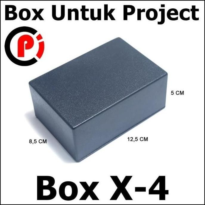 Box Hitam / Box Plastik X4 Kotak Elektronik
