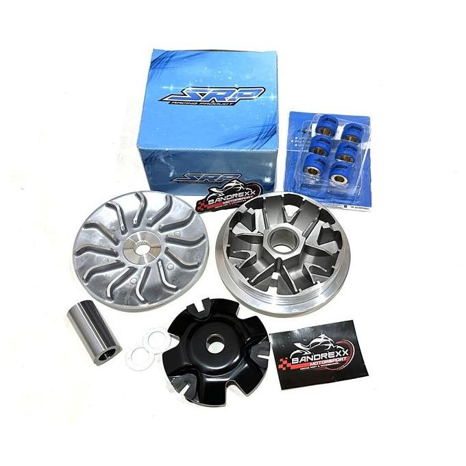 Paket Pulley Cvt Srp-Ultraspeed Racing+Roller Srp Vario 160-Pcx 160