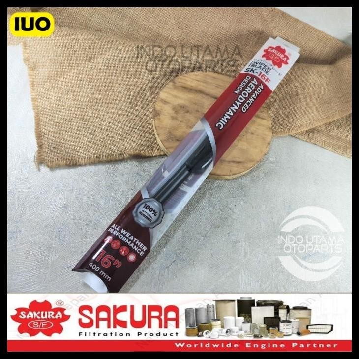 TERBARU WIPER FRAMELESS ALL NEW RUSH KARET KACA MOBIL SAKURA 