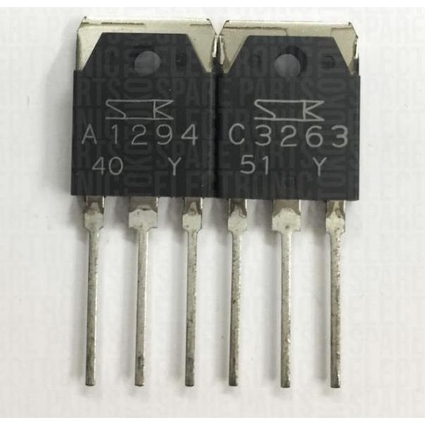 Transistor Sanken A1294 C3263 - A 1294 C 3263 Original To-3P ASLI