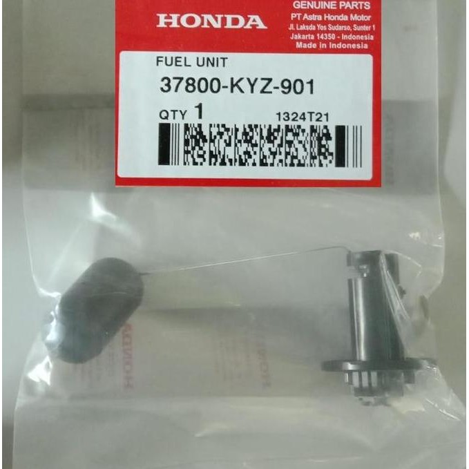 FUEL UNIT SUPRA X 125 HELM IN KARBU - PELAMPUNG BENSIN 37800KYZ901 ORIGINAL DAN TERPERCAYA