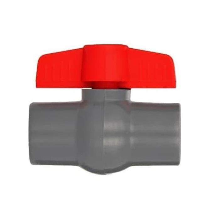 Tersedia YUTA Ball Valve 2 Inch Stop Kran PVC Air Besar